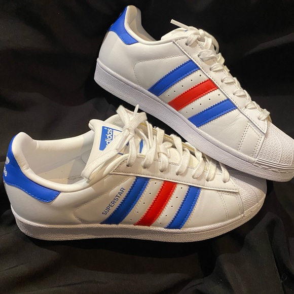 superstar red white blue